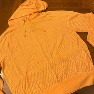 Orange Sheer Cover-Up Size Medium